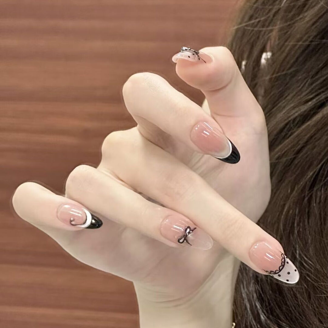 Elegant Artificial Nail Art Design Kalsten
