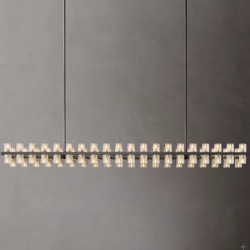 Modern Crystal Circle Chandelier