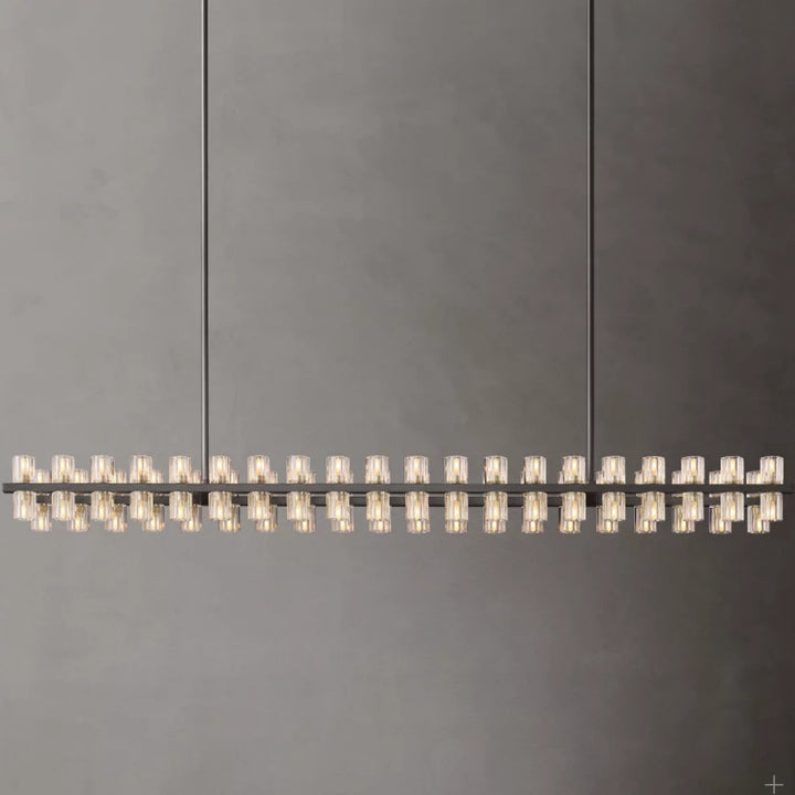 Modern Crystal Circle Chandelier