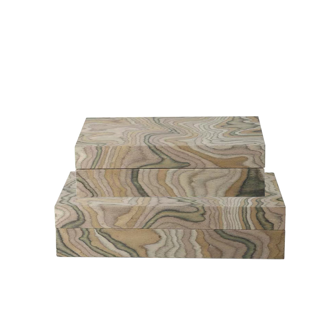 Rustic Decorative Storage Box Set