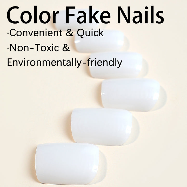 Artificial nail set with elegant, high-gloss design Kalsten