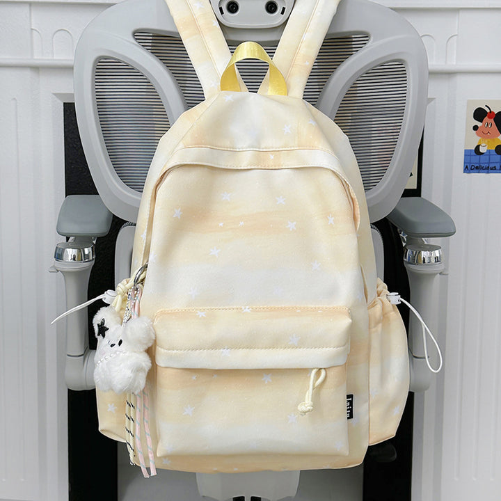 Adorable Star-Patterned School Backpack