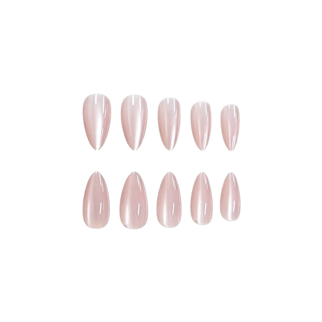 Elegant Glittery Stiletto Nail Enhancements Kalsten