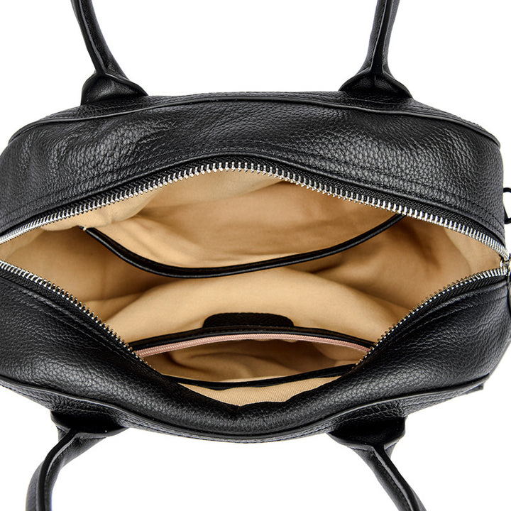 Textured Leather Doctor Bag Kalsten