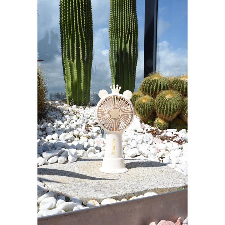 Women's Portable Mini Table Fan with Foldable Design Kalsten