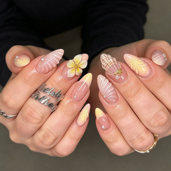 Decorative Press-On Nail Art Set Kalsten