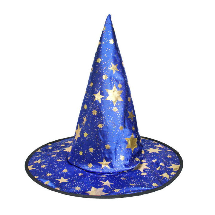 Glitter Starry Witch Hat