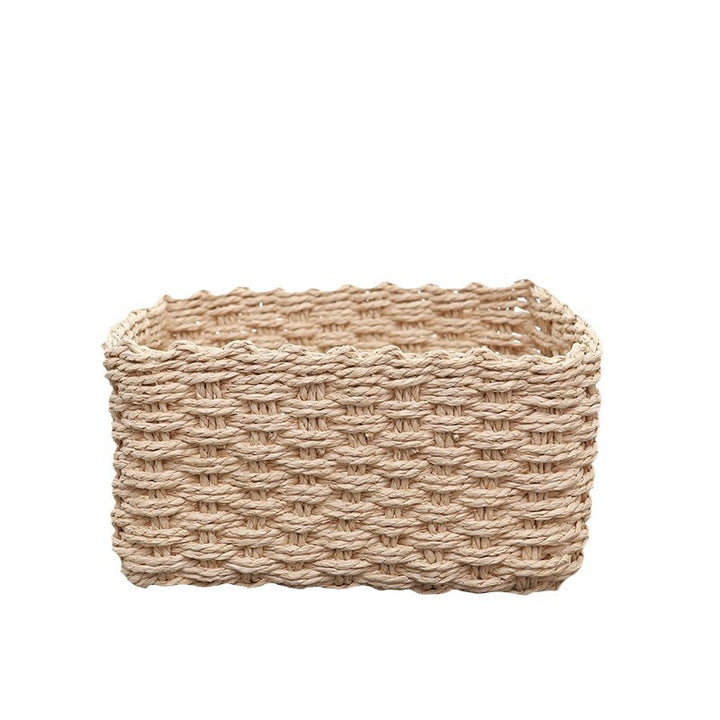 Decorative Woven Organizer Basket Kalsten