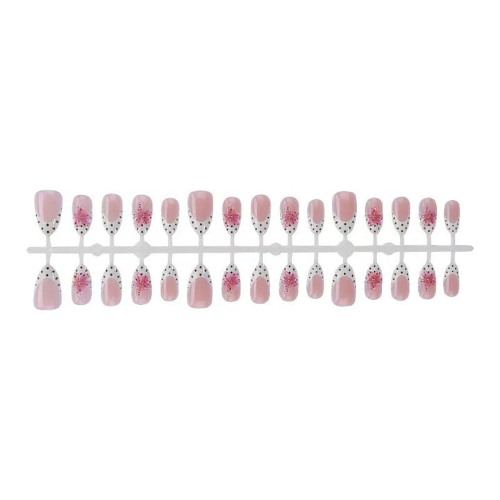 Artistic Floral Design Press-On Nails Kalsten