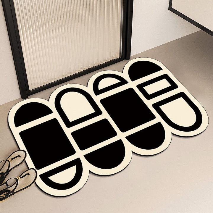Fun Checkerboard Doormat