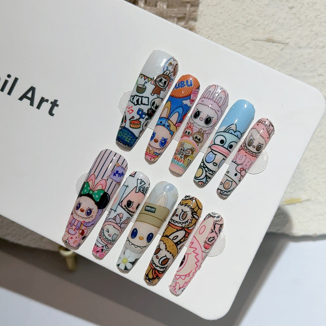 Cartoon-Themed Nail Art Tips