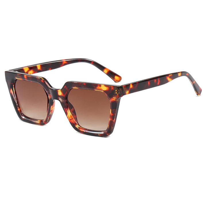 Women's modern designer sunglasses with transparent frame Kalsten