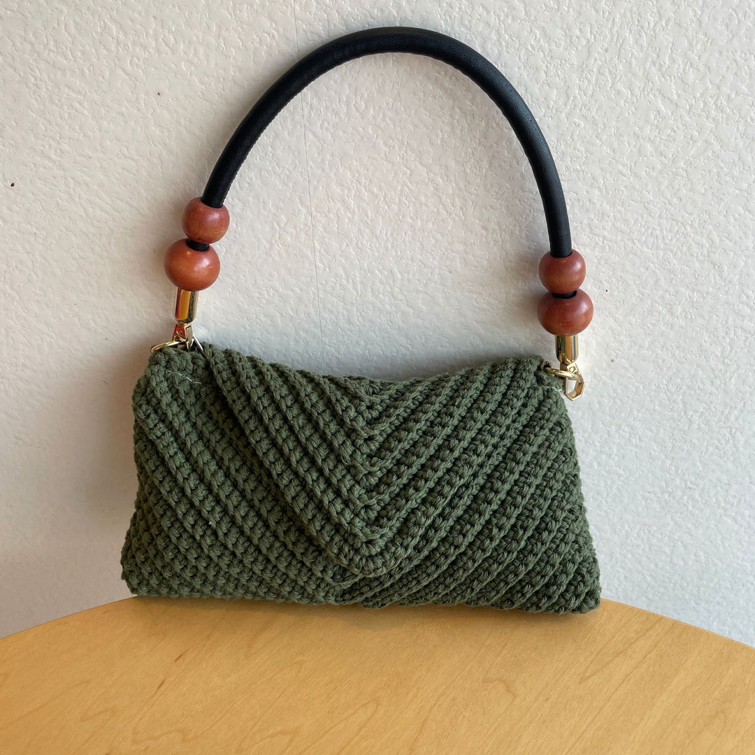 Elegant Woven Shoulder Bag Kalsten