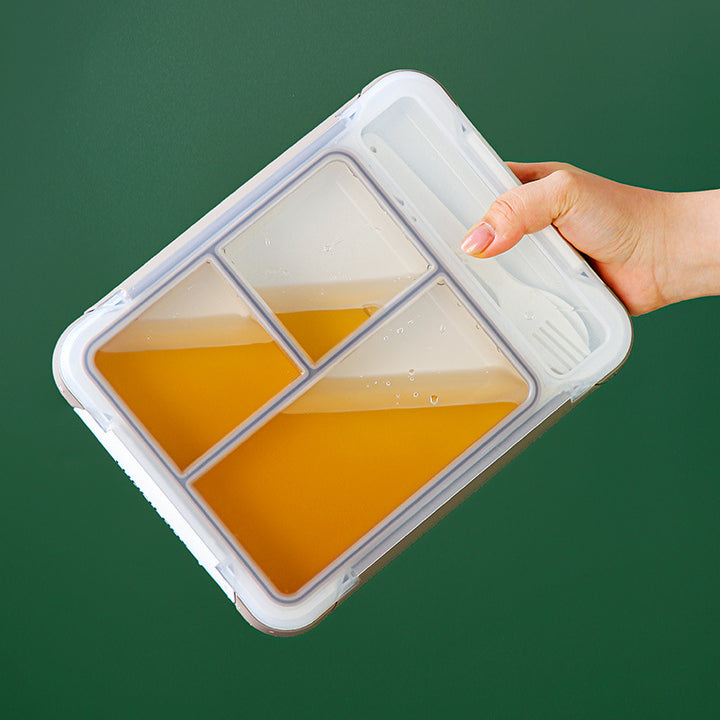 Multi-Compartment Leak-Proof Bento Lunch Box