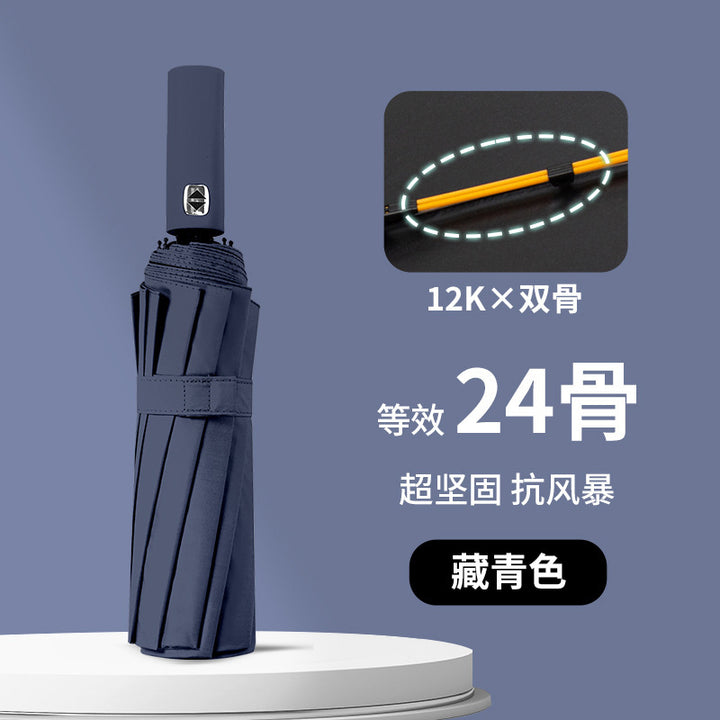 Ladies wind and rain protection umbrella with advanced double structure design Kalsten