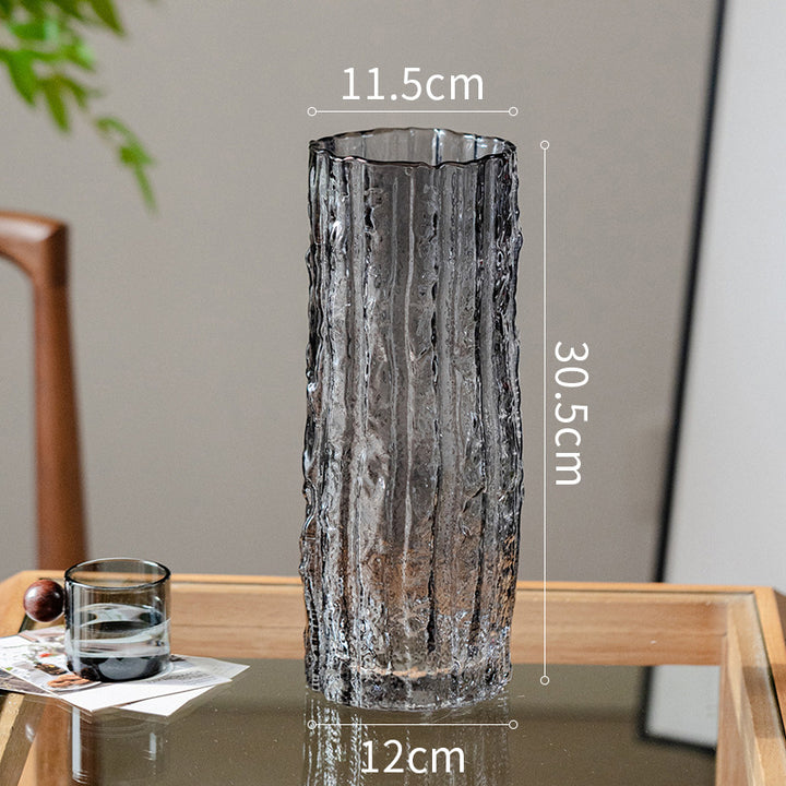 Artful Glass Vase in Modern Design Kalsten
