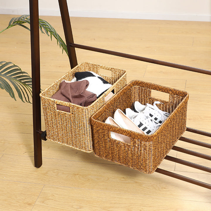 Handwoven Rustic Storage Basket Kalsten