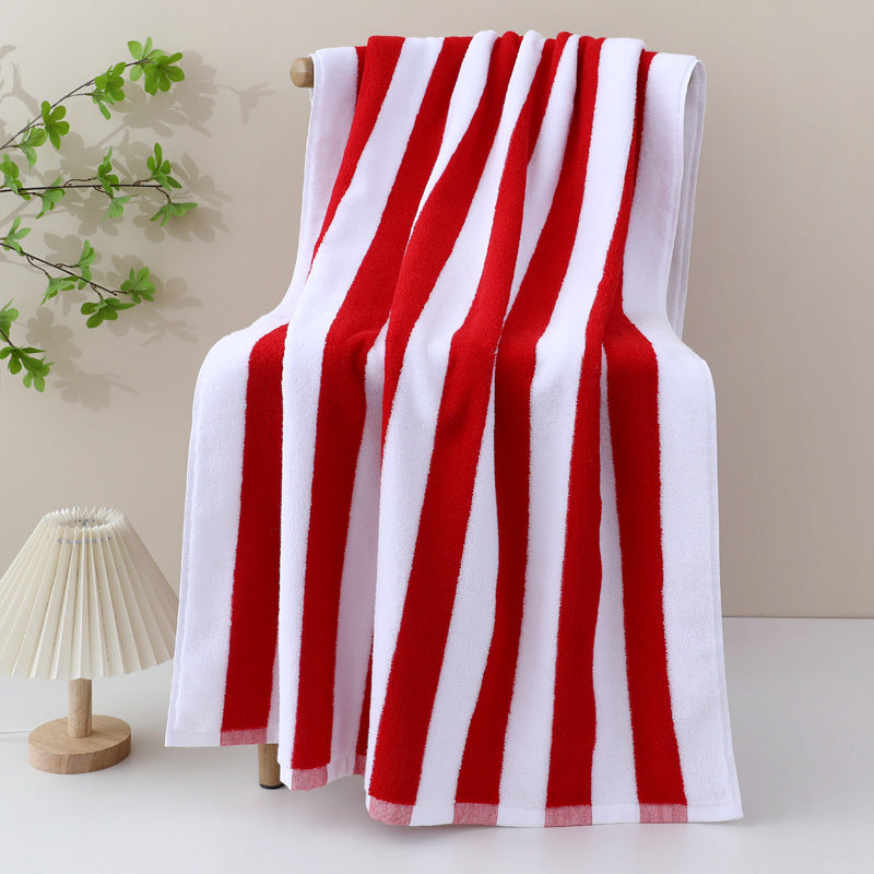Premium Bath Towel With Elegant Stripe Pattern Kalsten