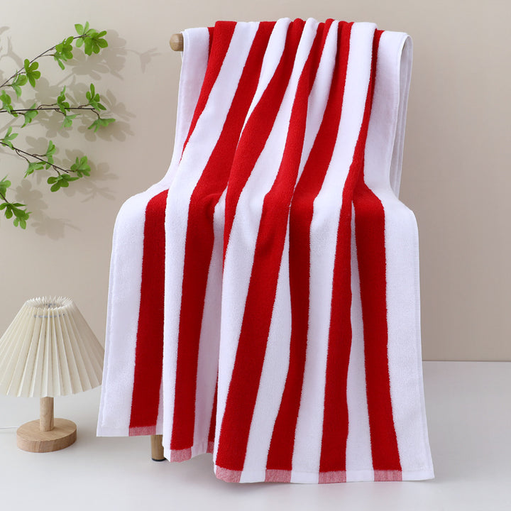 Premium Bath Towel With Elegant Stripe Pattern Kalsten