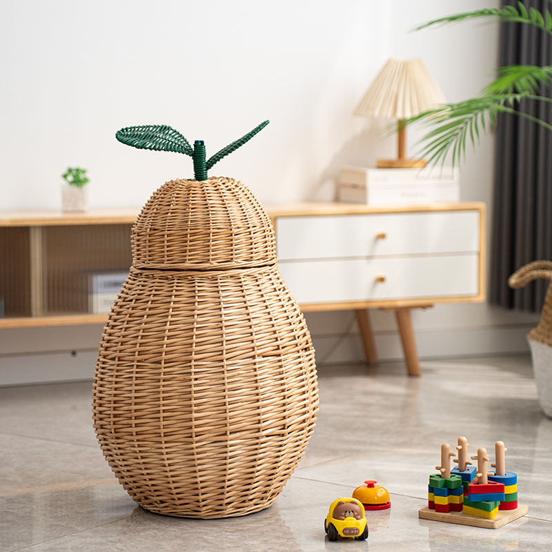 Decorative Apple-Shaped Storage Basket Kalsten