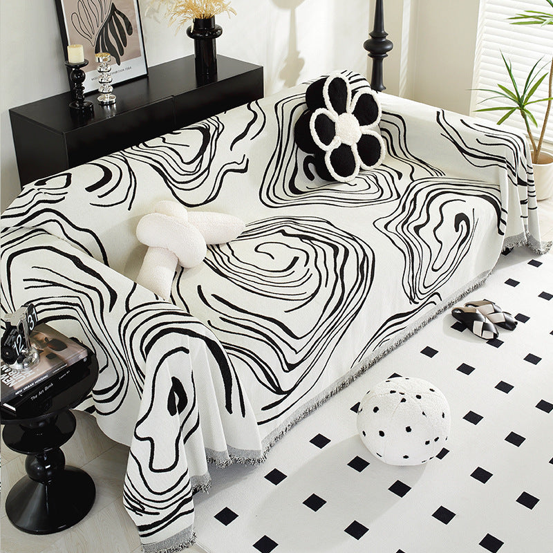 Artistic Abstract Throw Blanket