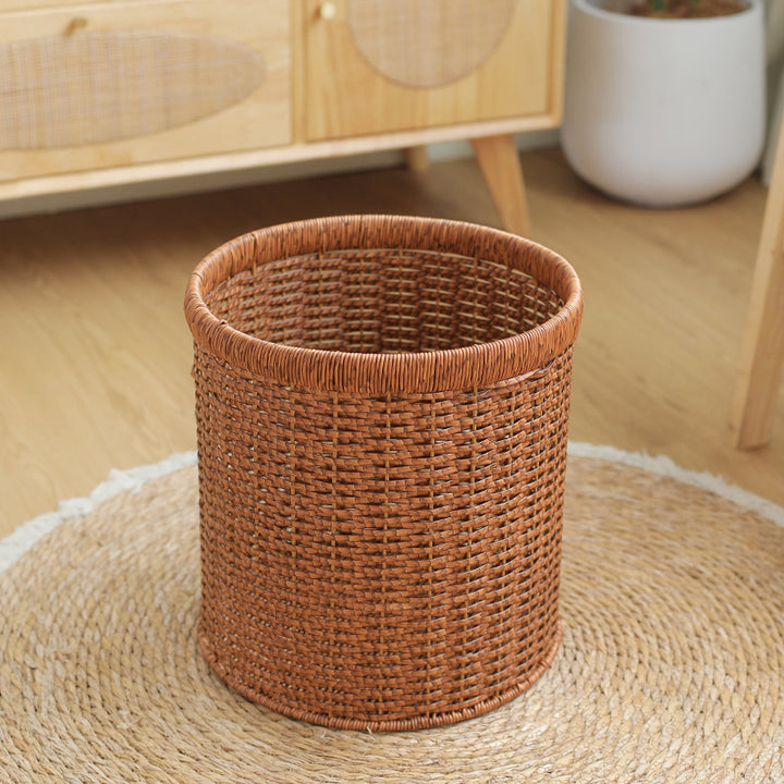 Unisex Handwoven Storage Container Made of Natural Material Kalsten