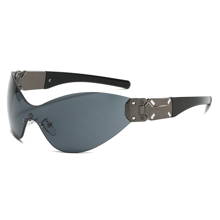 High-Performance Retro Shield Sunglasses Kalsten