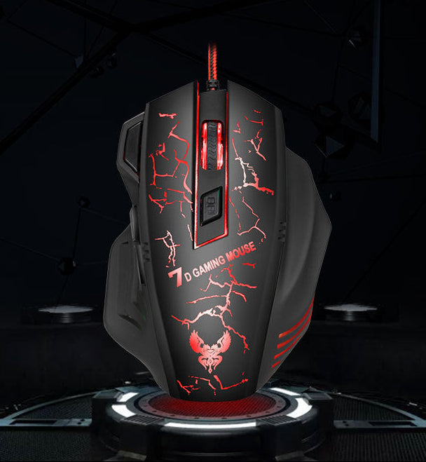 High-Precision Gaming Mouse with Adjustable DPI Kalsten