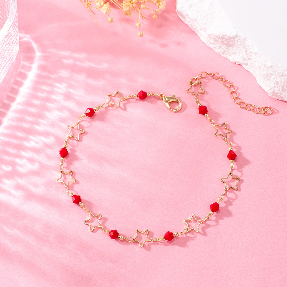 Star Motif Charm Bracelet Kalsten