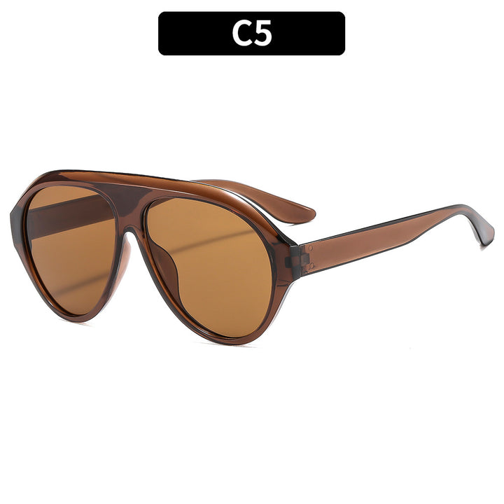 Artistic Oversized Sunglasses