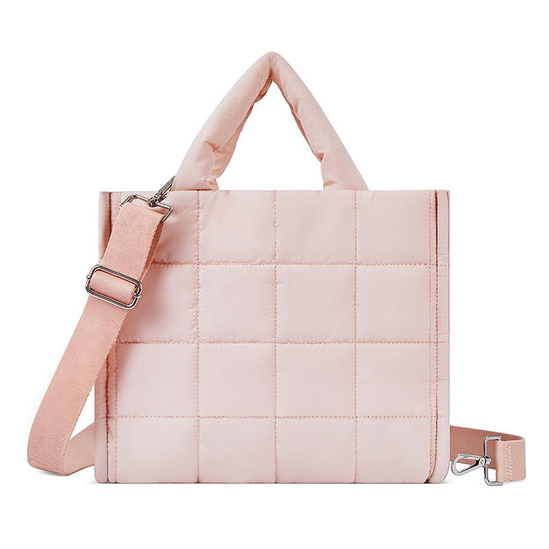 Fashionable Shoulder Bag Made of Quilted Material Kalsten