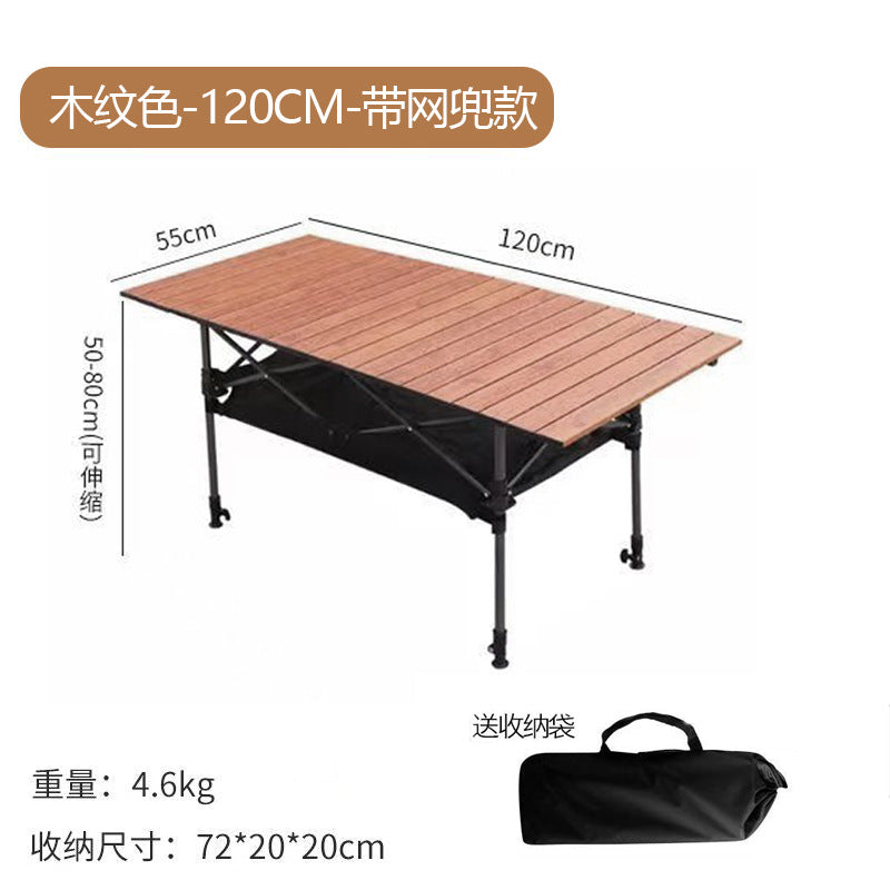 Folding Picnic Table With Adjustable Height Kalsten