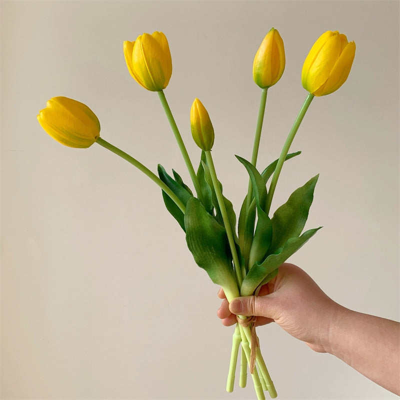 Elegant Artificial Tulip Bouquet