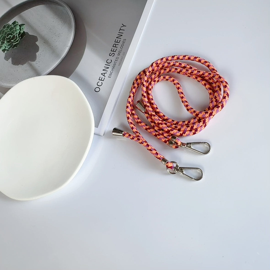 Adjustable Lanyard with Dual Clips Kalsten