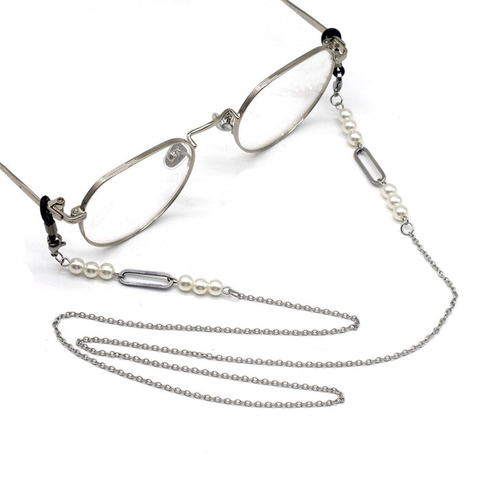 Elegant Pearl-Linked Eyewear Chain Kalsten 1786692206