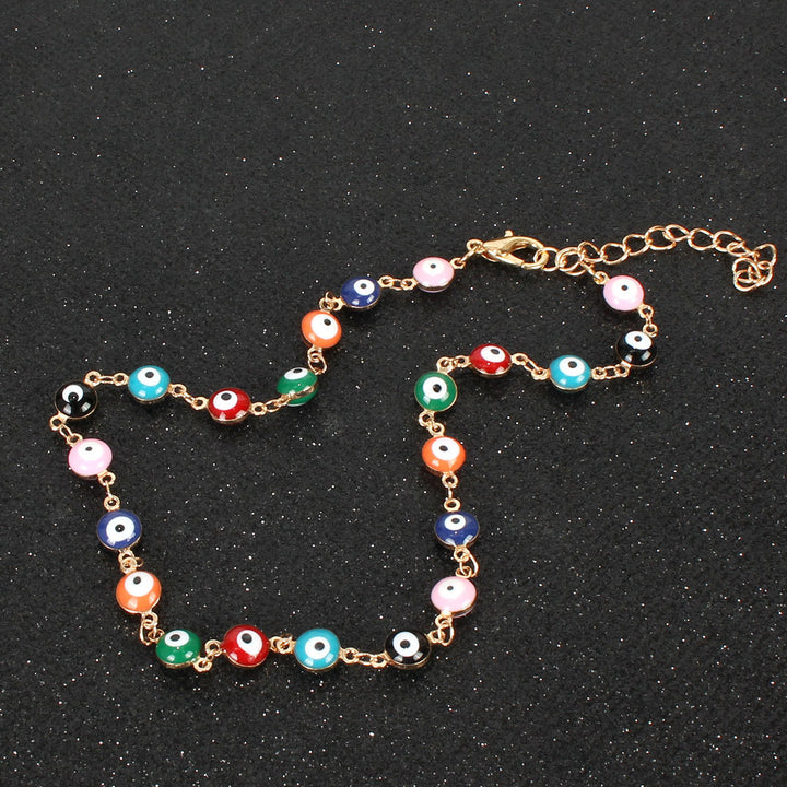 Colorful Beaded Anklet Kalsten