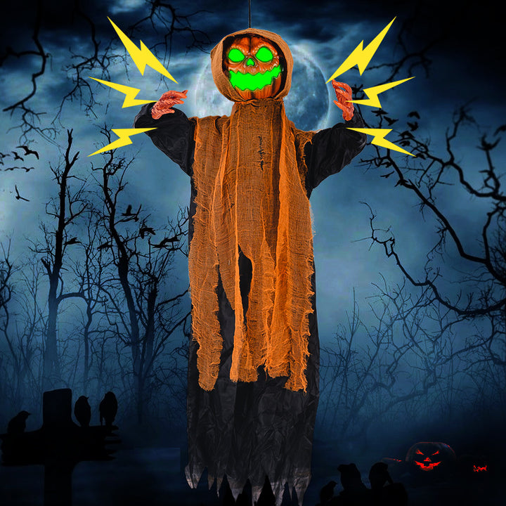 Animated Pumpkin Ghost Decoration Kalsten
