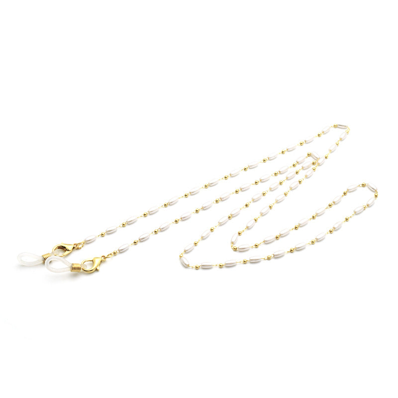 Elegant Pearl-Linked Eyewear Chain Kalsten 1786692183