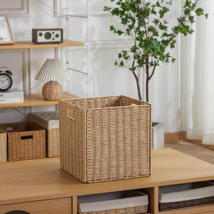 Stylish Woven Storage Cube Basket Kalsten