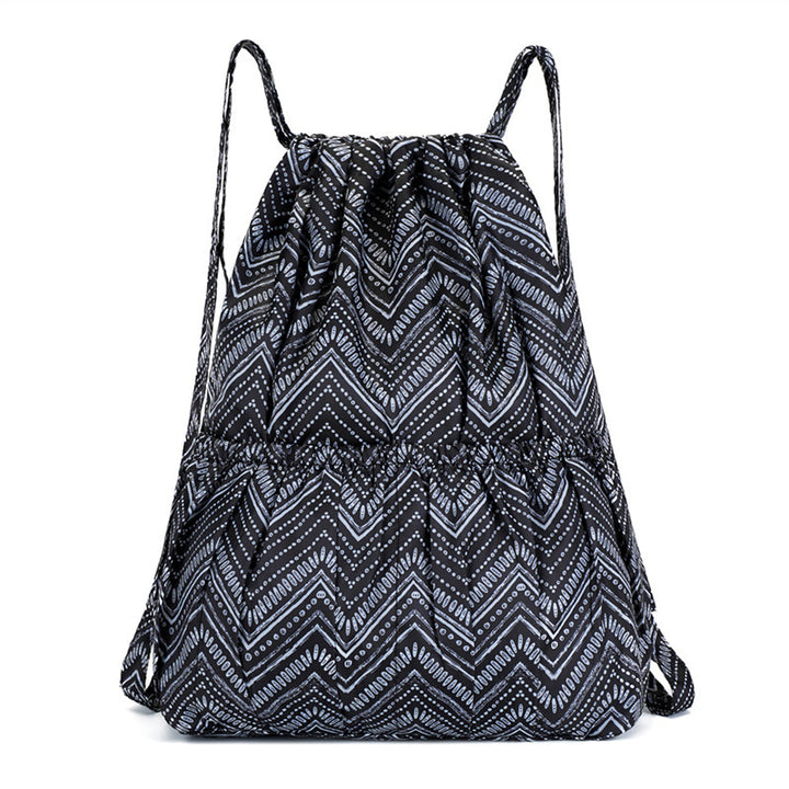 Floral Print Drawstring Backpack Kalsten
