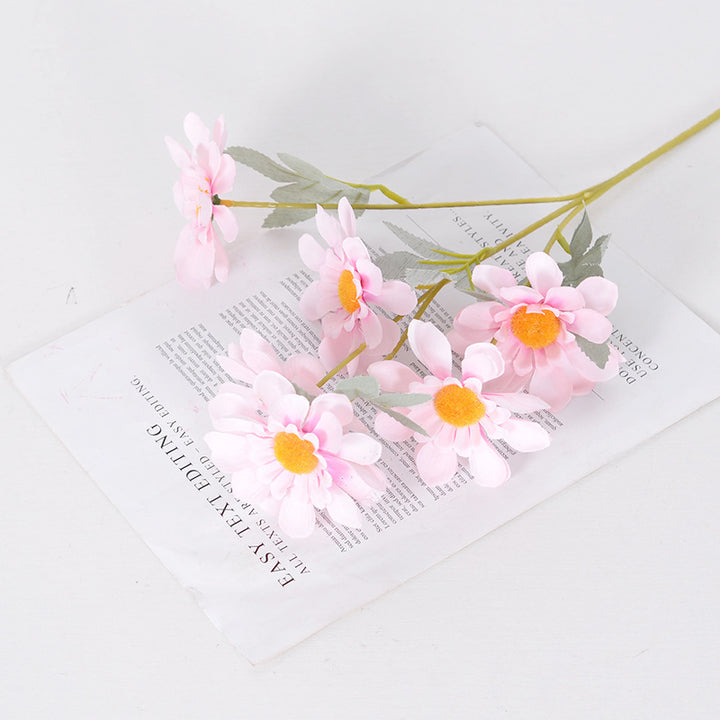 Realistic Artificial Daisy Floral Stem