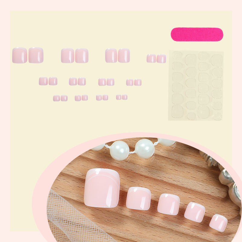 Premium Press-On Nail Set with Decorative Marble Design Kalsten
