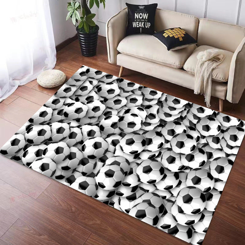 Basketball-Themed Area Rug Kalsten