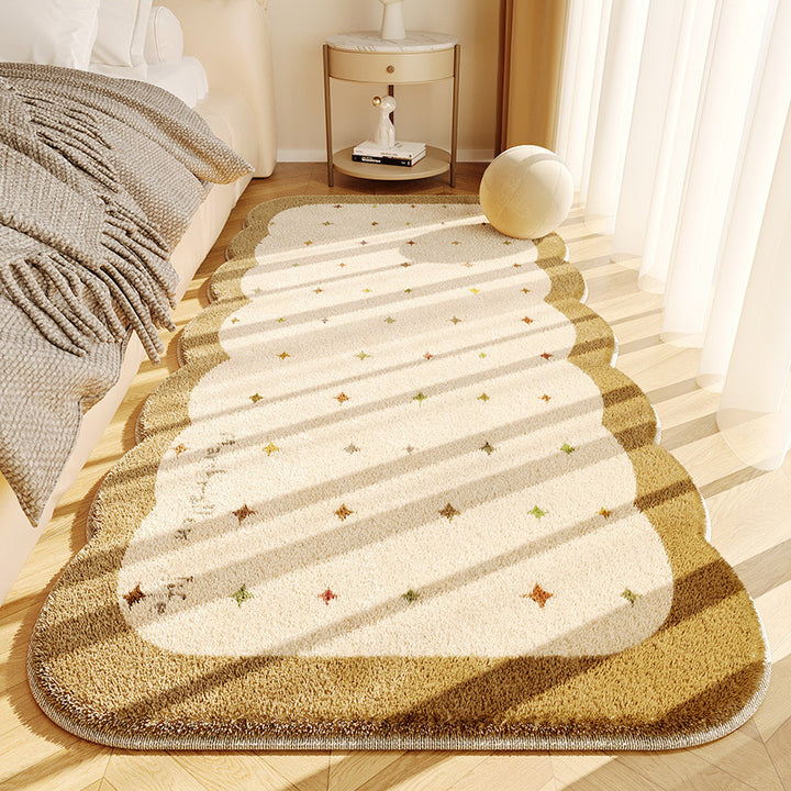 Playful Scalloped Area Rug