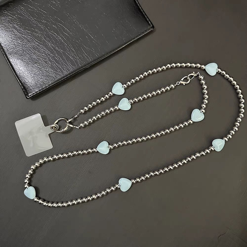 Heart-Decorated Eyewear Lanyard Kalsten