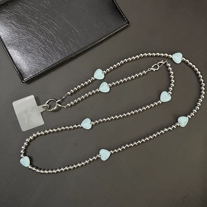 Heart-Decorated Eyewear Lanyard Kalsten