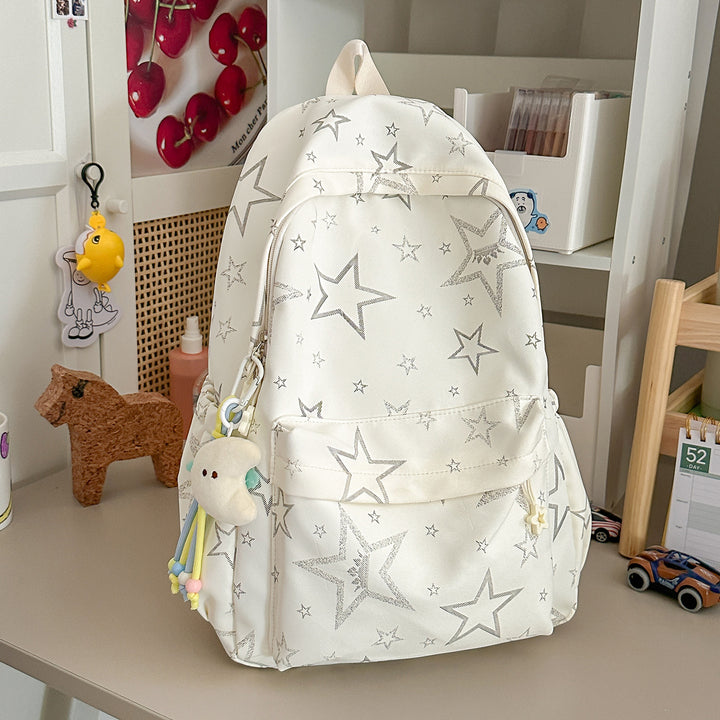 Casual Star-Embellished Backpack Kalsten 1791205374