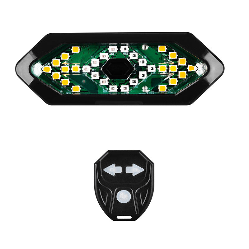 Remote-Controlled LED Bicycle Safety Light Kalsten