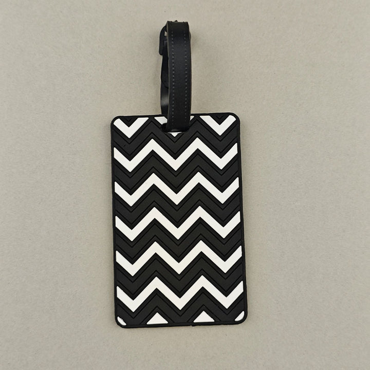 Unisex Chevron Pattern Travel Luggage Tag Kalsten
