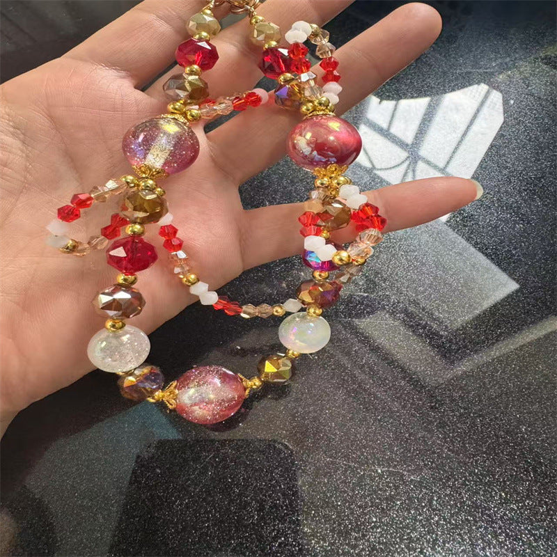 Beaded Charm Keyholder Kalsten